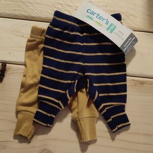 Carter's 2 pack premie pants